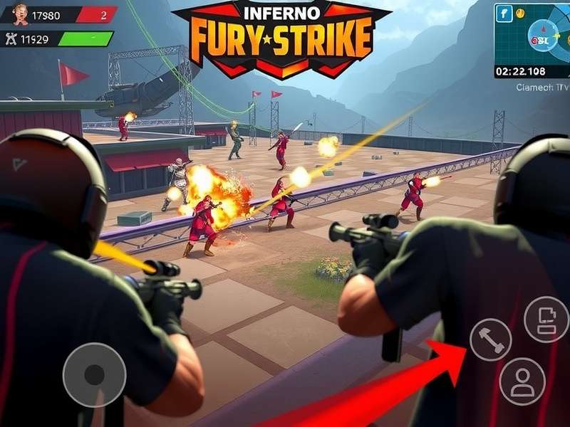 Indian Gamers Playing Inferno Fury Strike